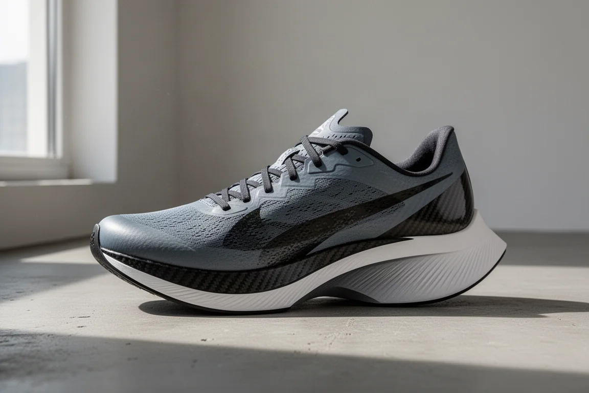 361 Furious Future 2.0 marathon racing shoe on a concrete surface