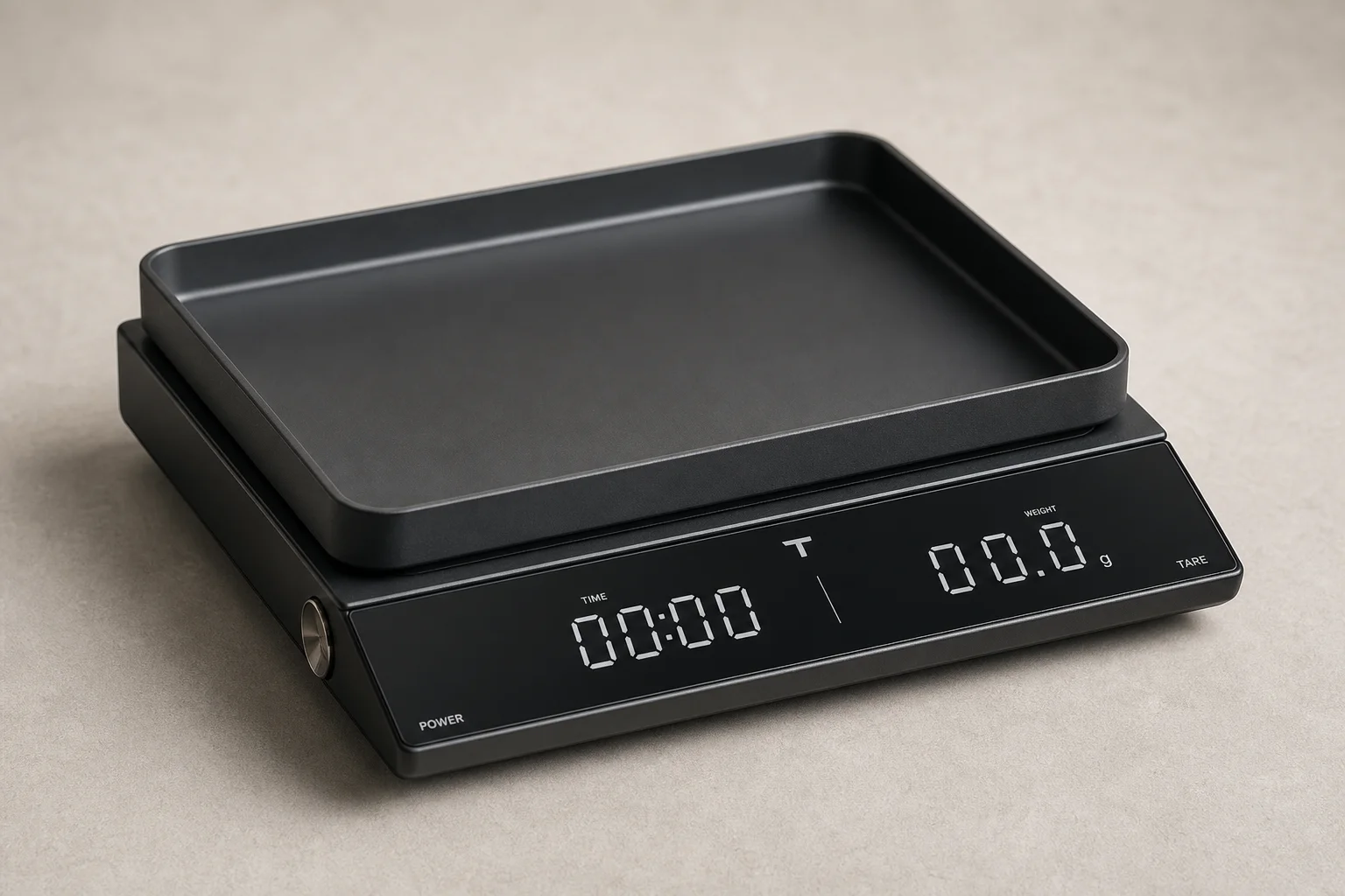 Collection of 15 coffee scales arranged by price from budget to premium models