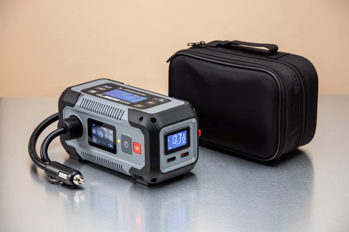 ACOOLMOUNT 3,000-Amp Jump Starter with Air Compressor product image