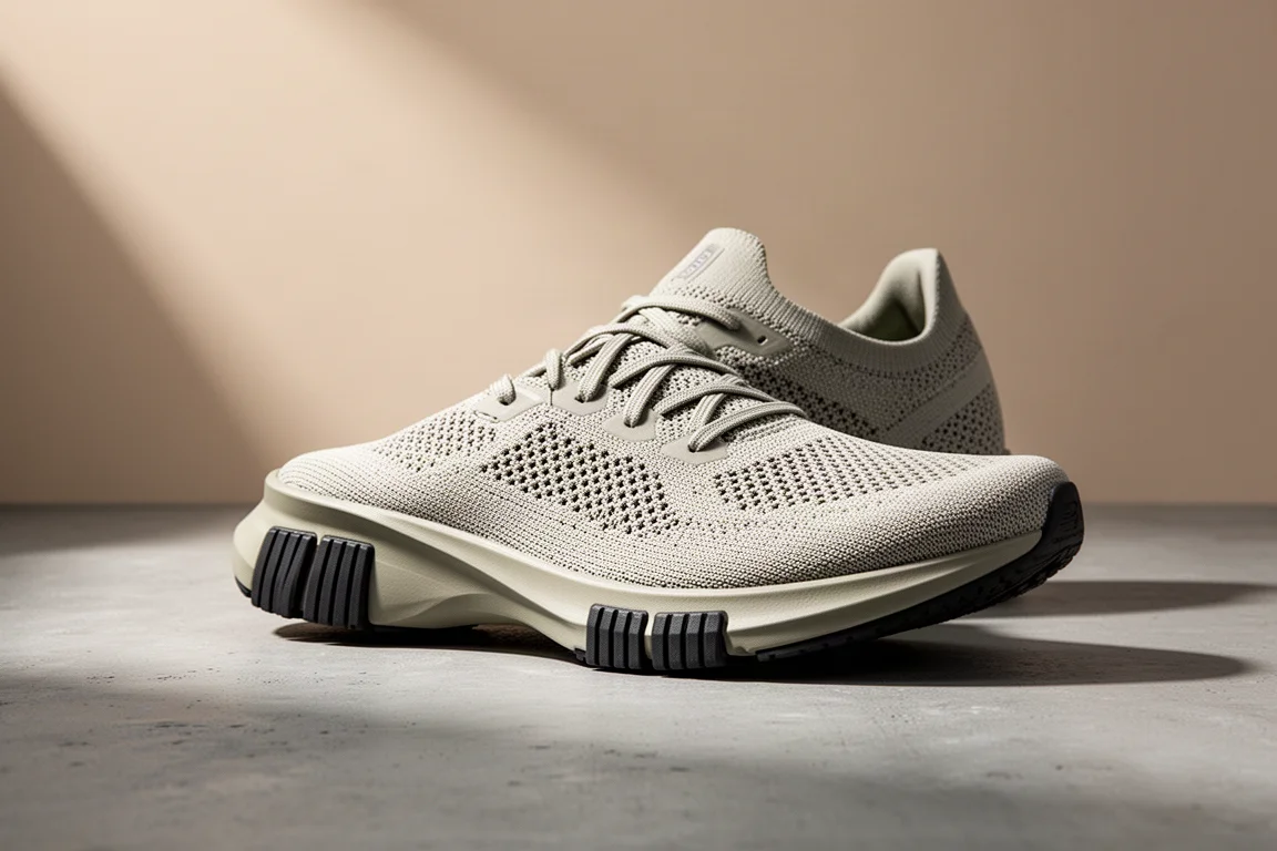 Adidas Adizero Adios 8 running shoe on a concrete surface