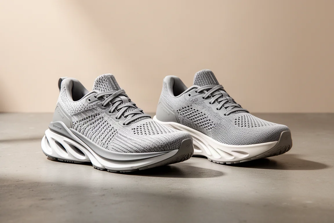 Adidas Adizero Prime X Strung and Asics Superblast running shoes side by side on concrete