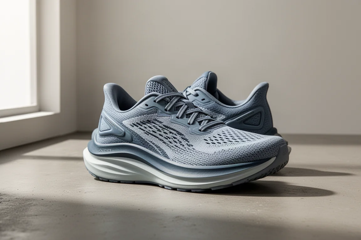 Adidas Boston 11 running shoe on a neutral concrete surface