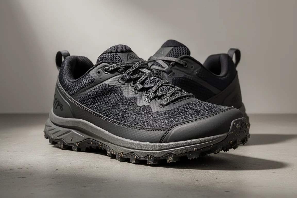 Adidas Evo SL ATR Laufschuh mit Stollensohle auf betonter Oberfläche