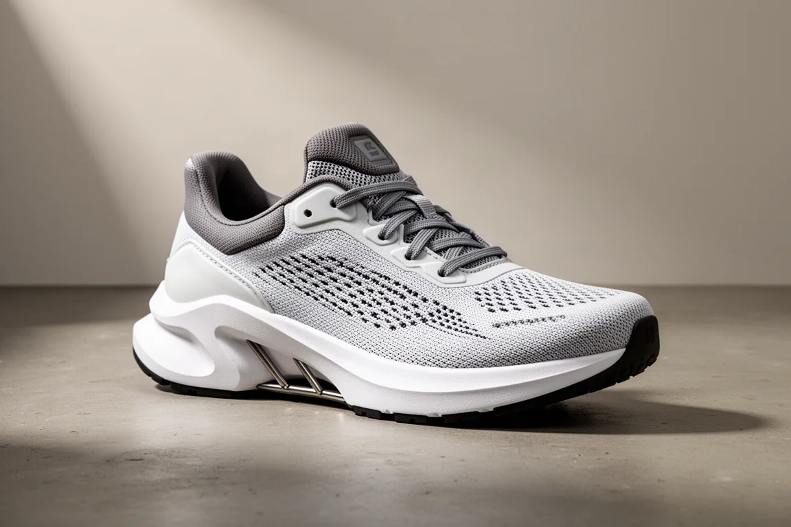 Adidas Supernova Rise running shoe photographed at a three-quarter angle on concrete