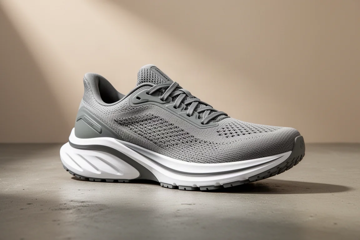 Adidas Supernova Solution 3 stability running shoe on a concrete surface