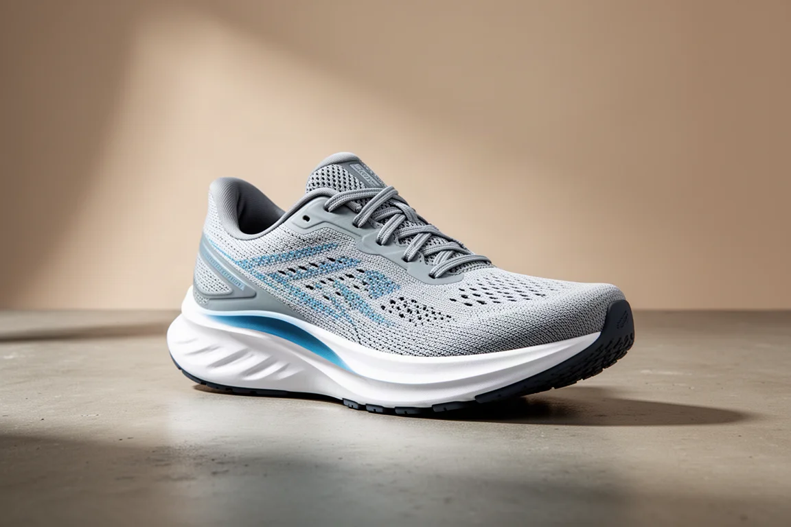 Adidas Adizero SL running shoe on a matte concrete surface