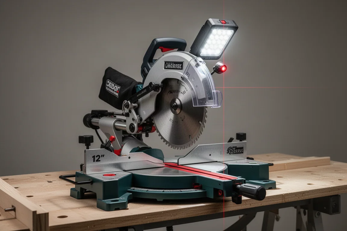 Admiral 12-Inch Dual Bevel Sliding Compound Miter Saw product image