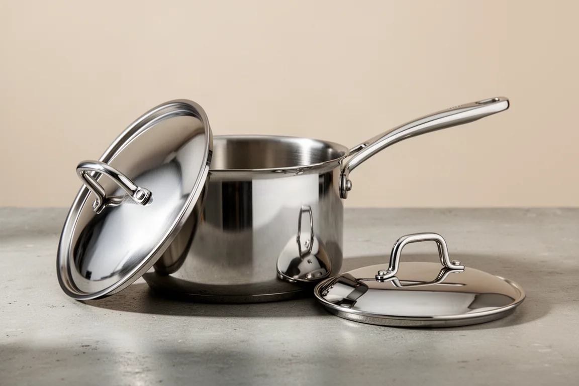All-Clad Stainless 4-Quart Saucepan product image