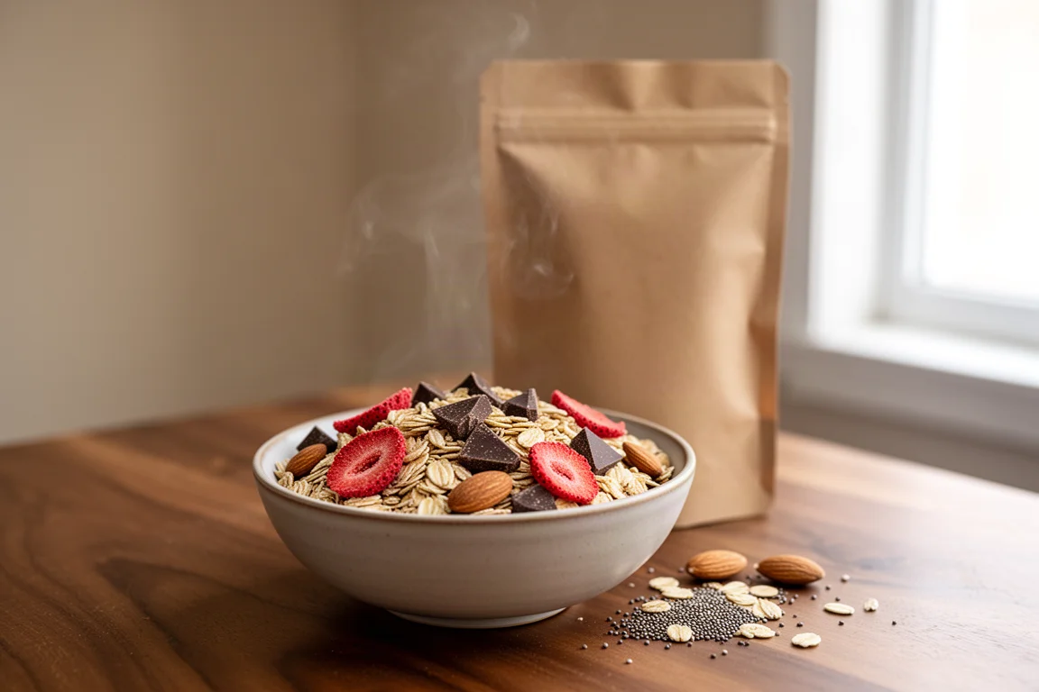 Alpen Fuel Chocolate Strawberry Granola Breakfast product image