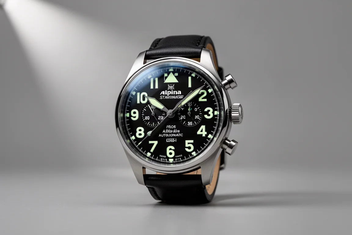 Selection of luxury wristwatches arranged on a dark slate surface