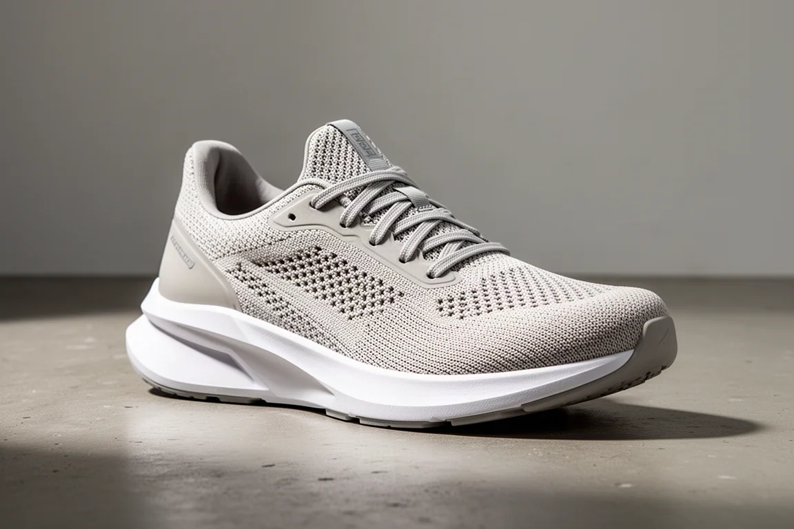Altra Rivera 4 road running shoe with rounded toe box and white midsole on concrete