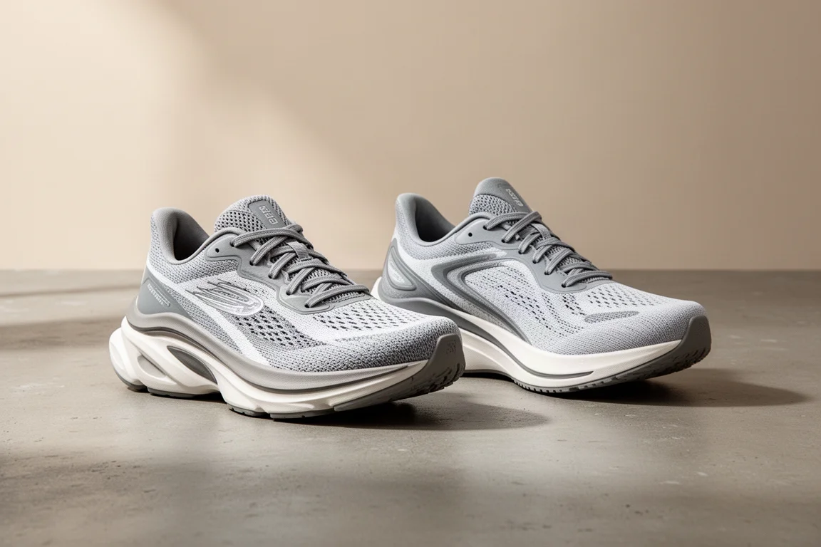 Altra Torin 7 and FWD Experience running shoes side by side on a concrete surface