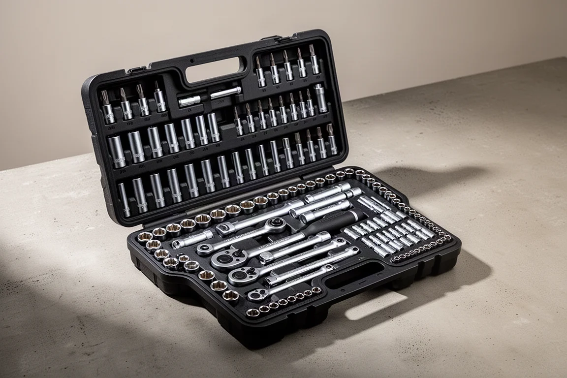 Amazon Basics 201-Piece Mechanics Tool Set product image