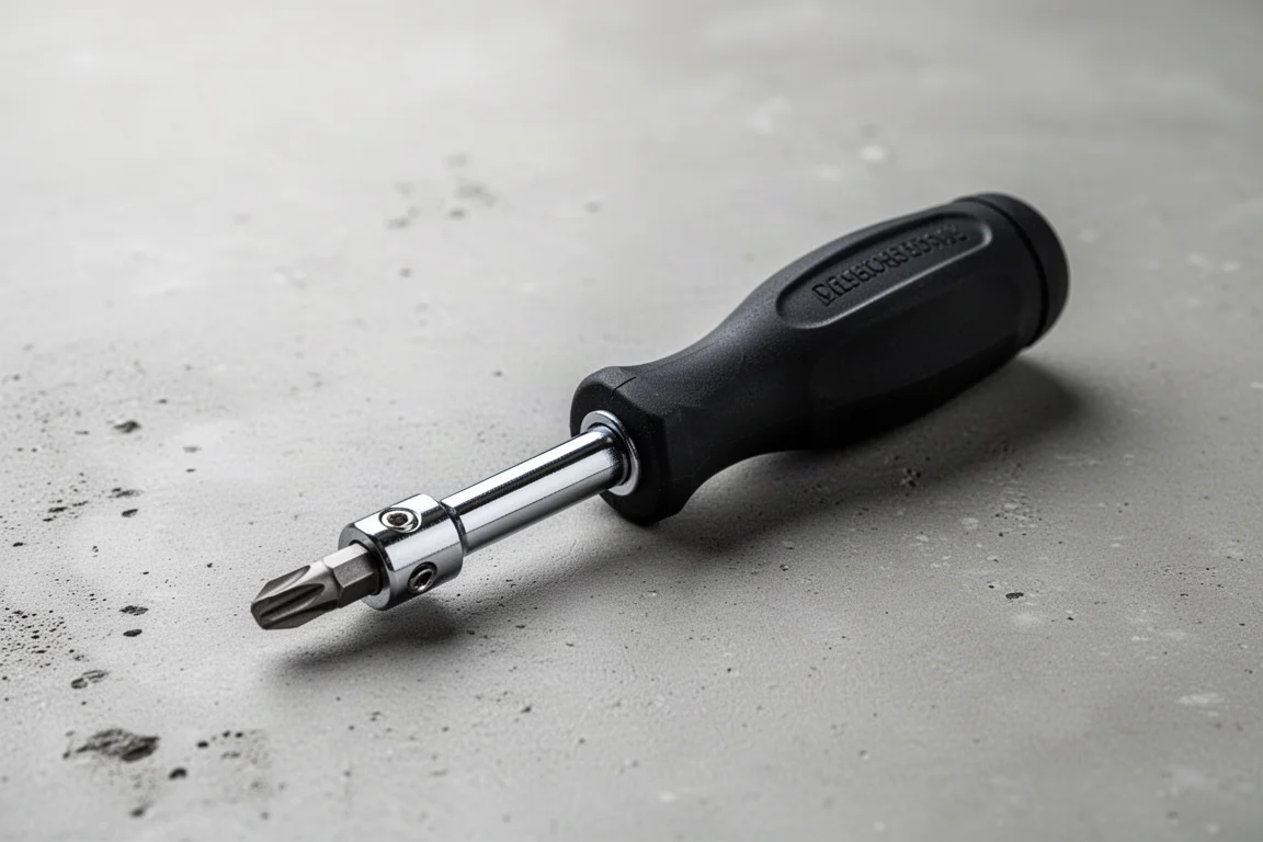 Amazon Basics Ratcheting Screwdriver product image