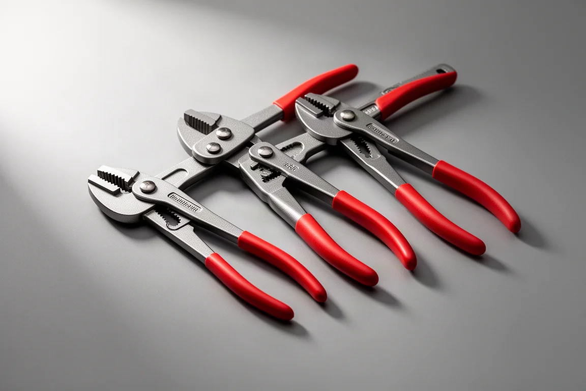 Amazon Basics 3-Piece Water Pump Pliers Set product image