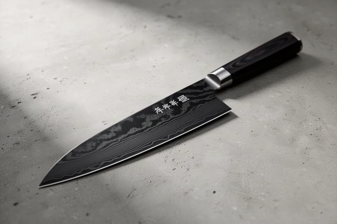 Anon Damascus 240mm Gyuto product image