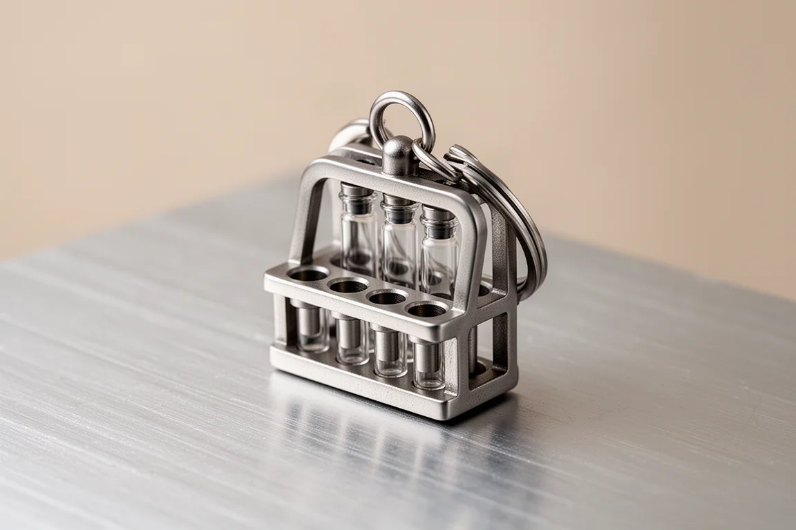 Ant Design Titanium Tritium Keychain Charm product image
