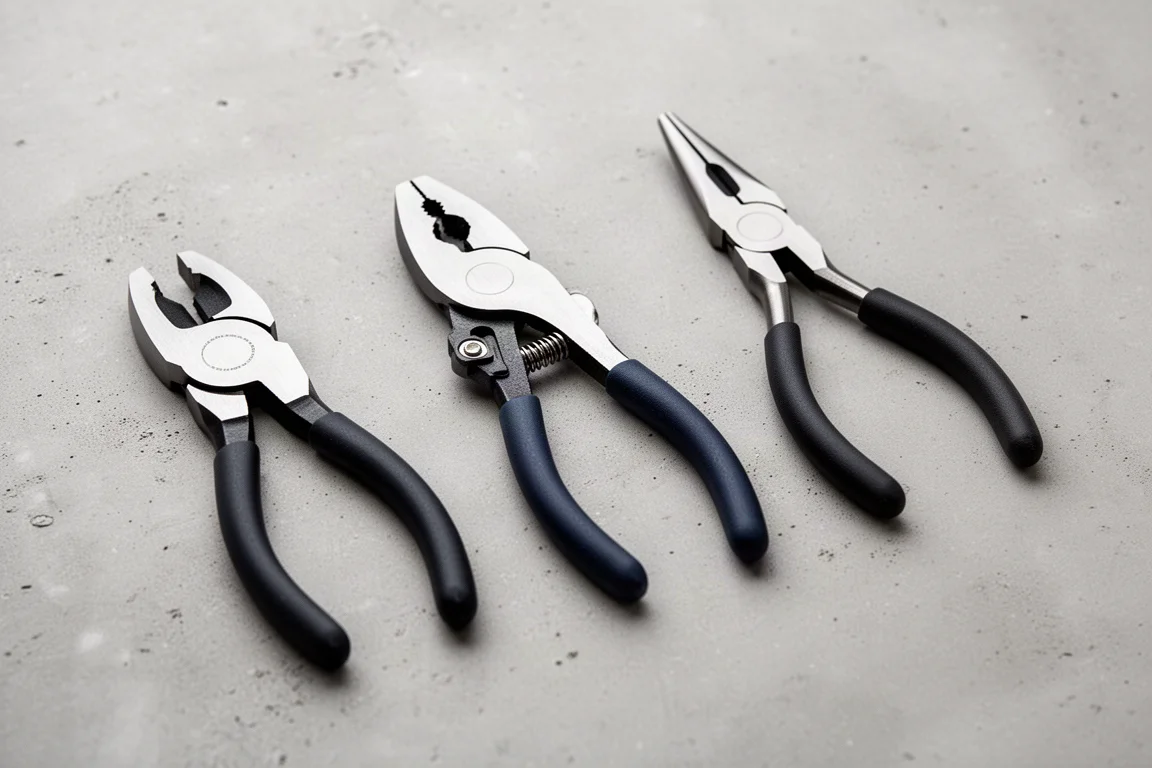 Aries 3-Piece Angled Head Pliers Set product image