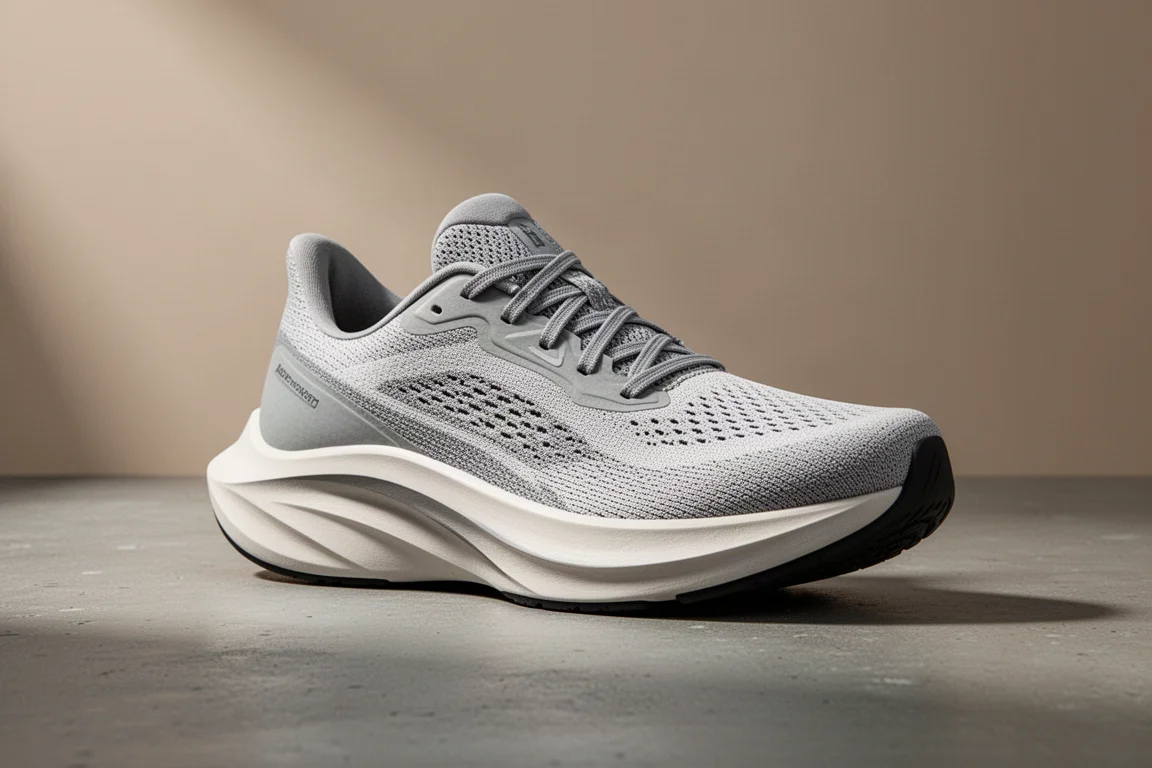 ASICS GEL-Glideride Max running shoe on a matte concrete surface