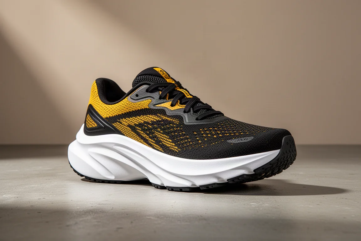 ASICS Gel-Kayano 30 running shoe with sculpted foam midsole on concrete