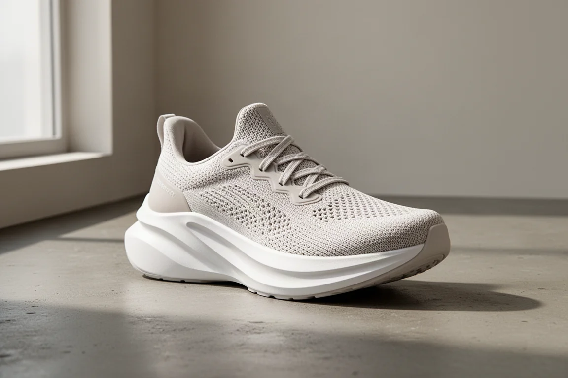 ASICS Nimbus 25, maksymalnie amortyzowany but do biegania, na betonowej powierzchni