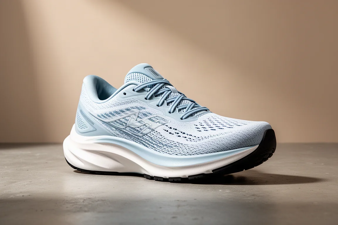 Asics Magic Speed 2 running shoe in side profile on a concrete surface