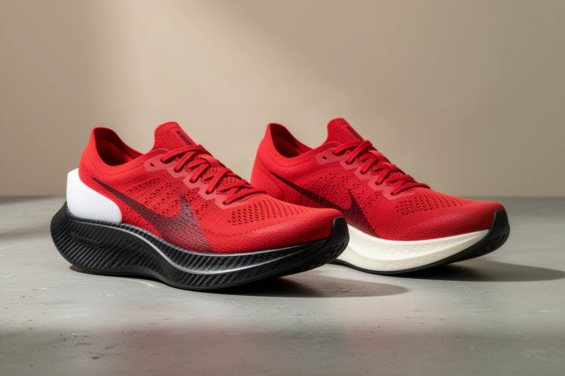 ASICS Metaspeed Edge Tokyo and Sky Tokyo racing shoes side by side on concrete