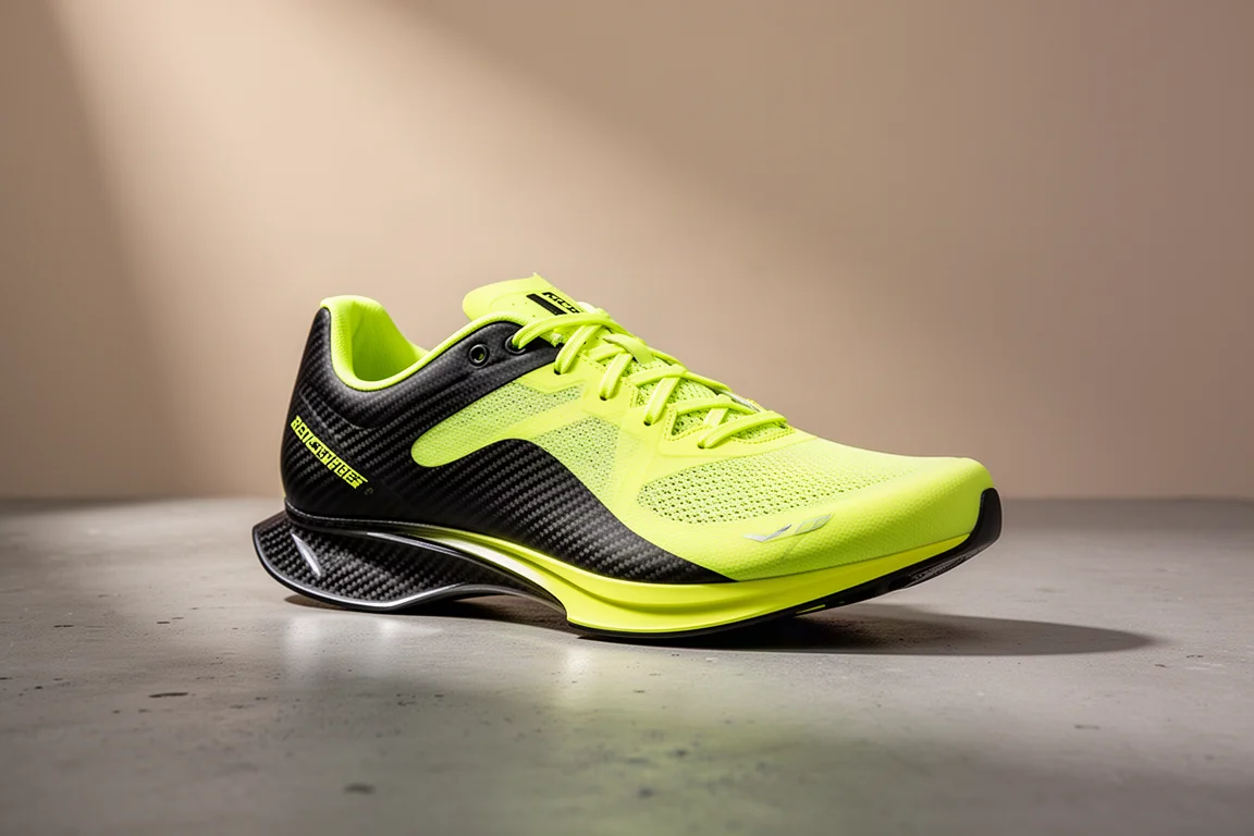ASICS MetaSpeed Sky Plus road racing shoe on a concrete surface