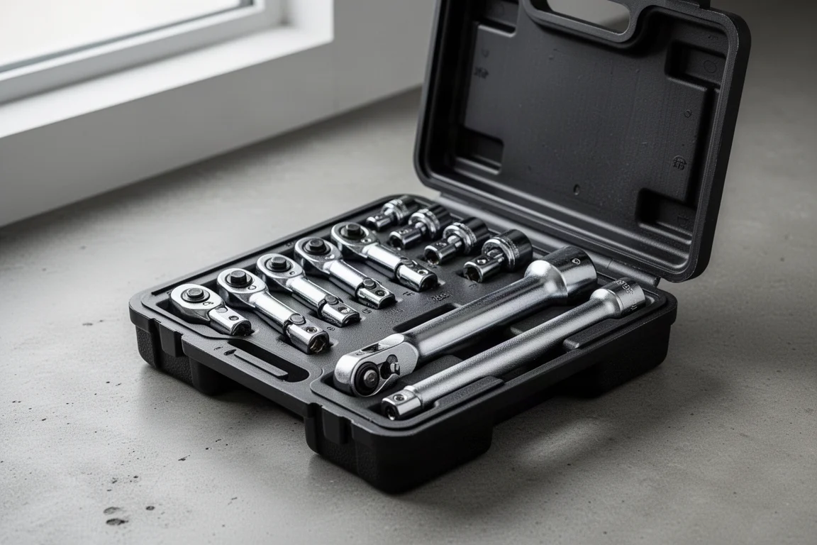 Astro TorqueSaver 78354 3/8-inch Pinless Universal Swivel Socket Set product image