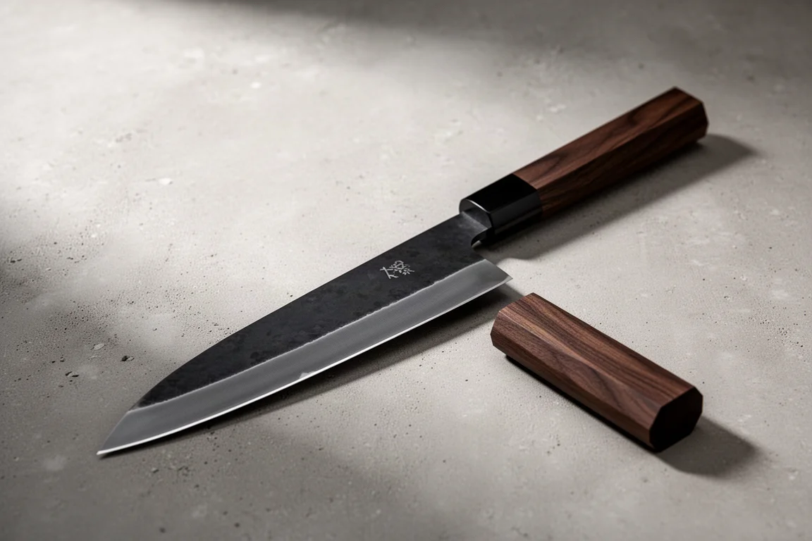 Atetsu Kuruchi Sashimi Kiritsuke 215mm 評測：鐳射研磨刀刃的 K 型刀尖，兼具實用多功能性 封面圖片