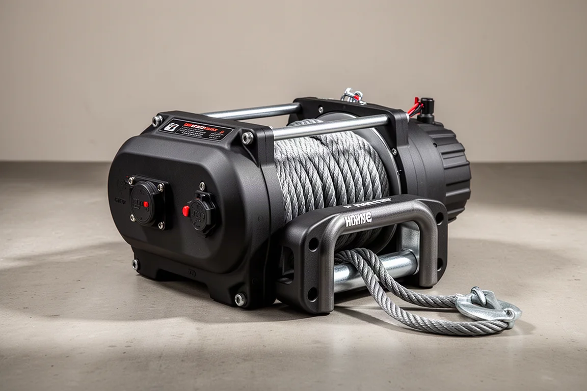 Badland Apex 12,000 lb Winch (Synthetic Rope) product image