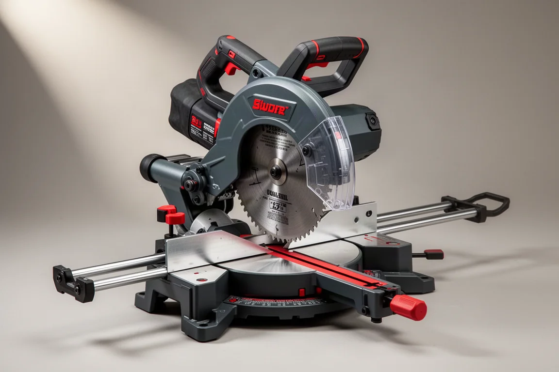Bauer 12 Inch Dual Bevel Sliding Compound Miter Saw product image