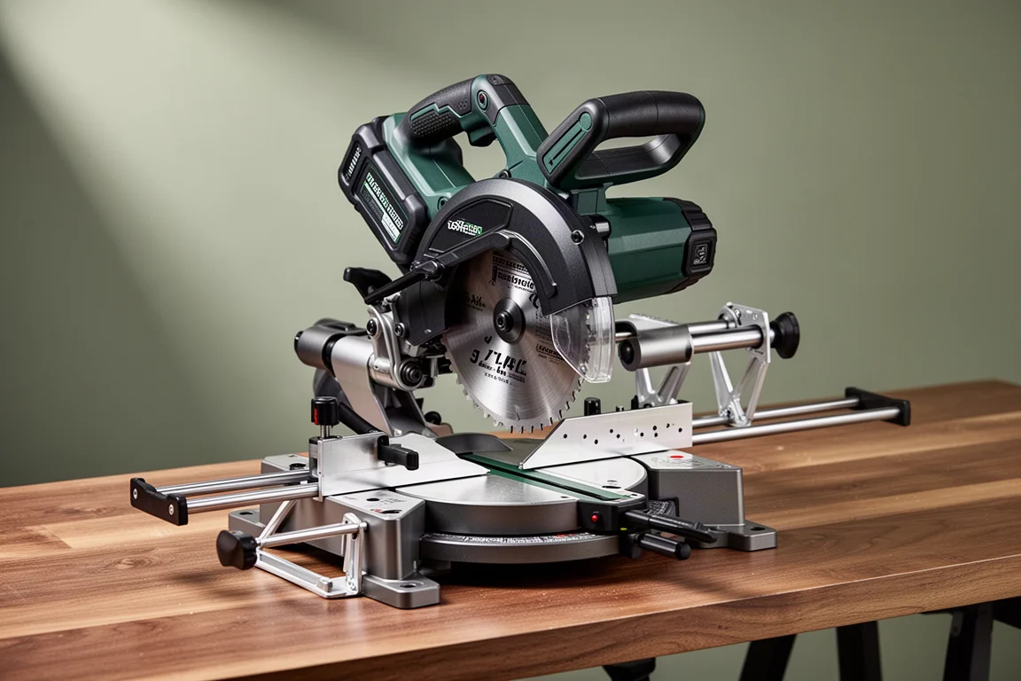 Bauer 20V Brushless 7-1/4" Single Bevel Sliding Miter Saw product image