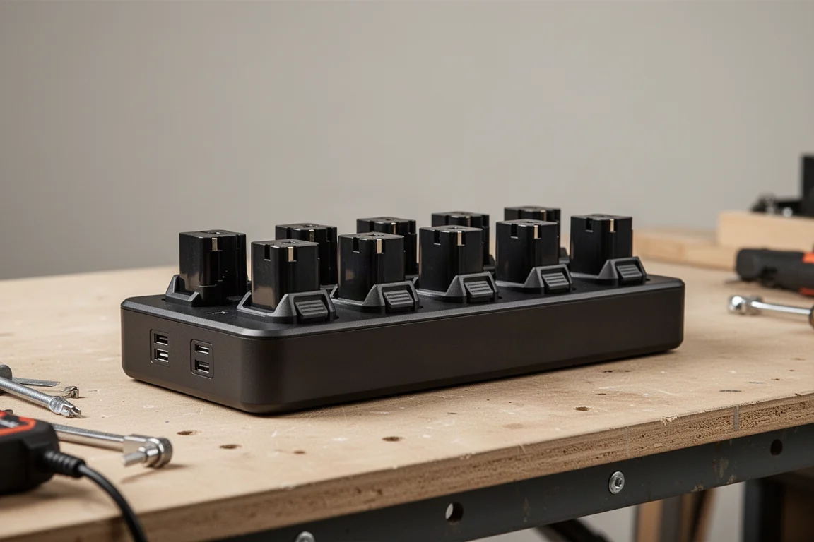 Bauer 6 Port Dual USB Battery Charger product image
