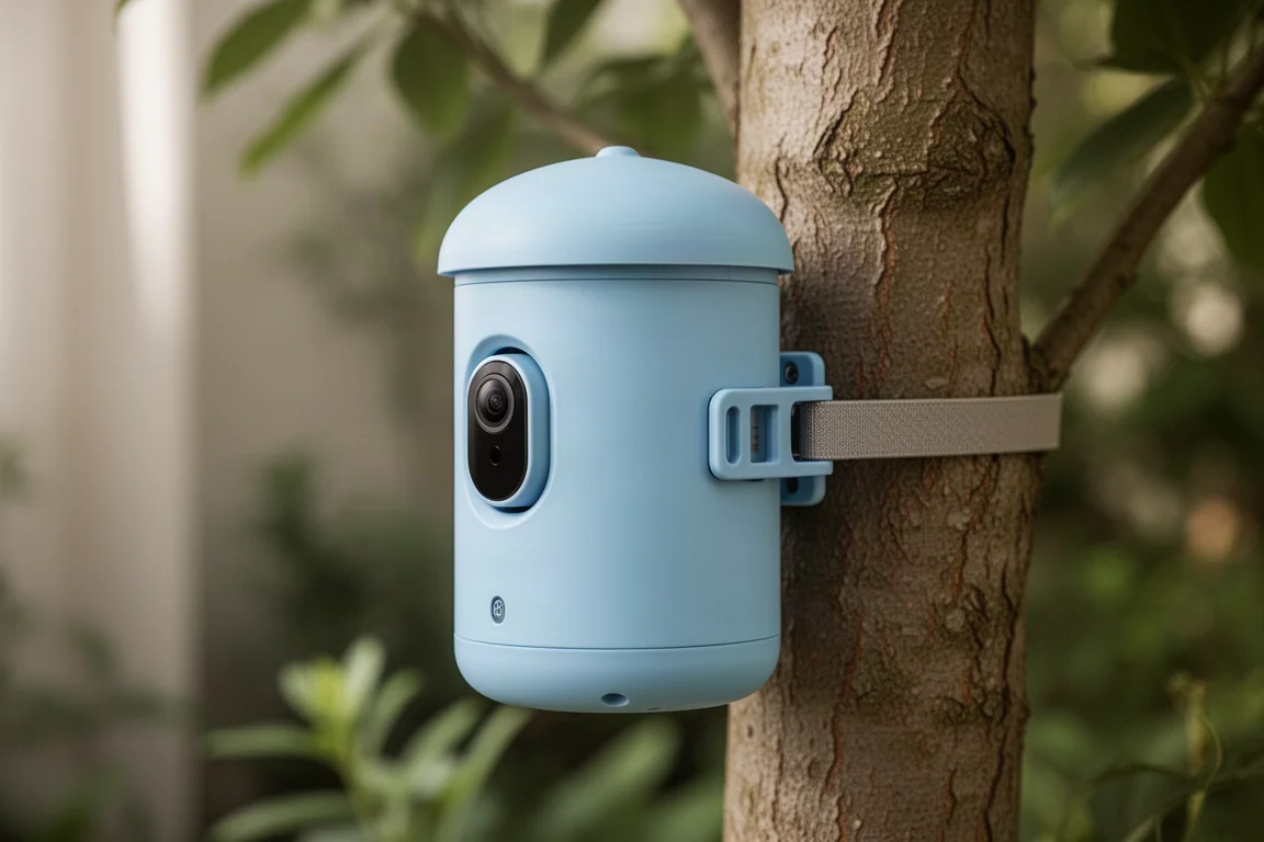 BBP Eco Smart Bird Feeder Test: Ein Eichhörnchen-sicheres Kamera-Vogelfutterhaus mit einem cleveren Schließ-Trick Titelbild