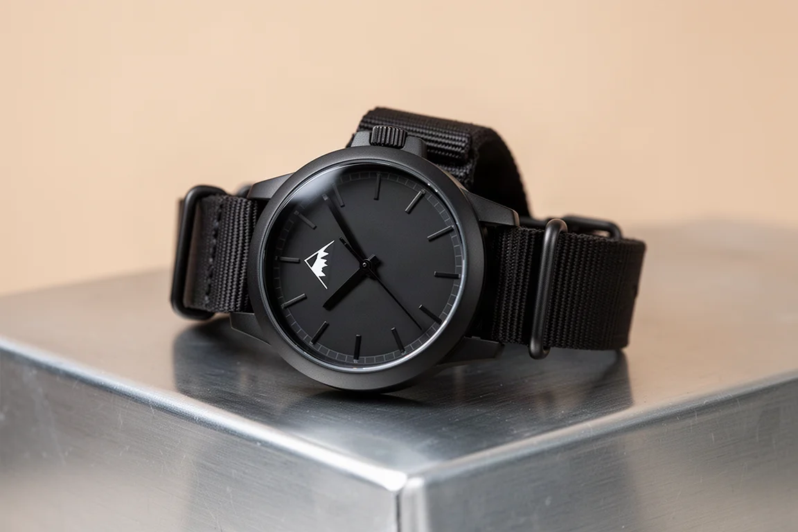 Beams Japan Kanji Mount Fuji Watch product image