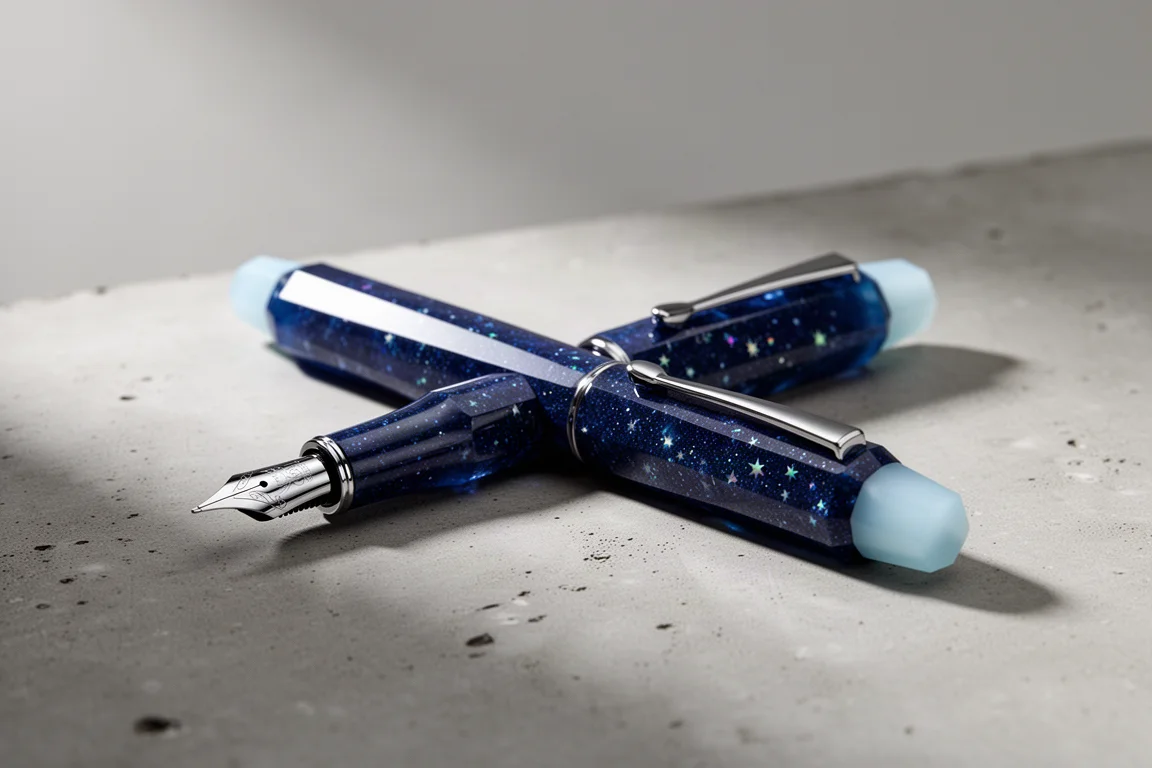 Recensione BENU Talisman Shooting Star: una penna stilografica infusa con meteorite che si illumina immagine di copertina