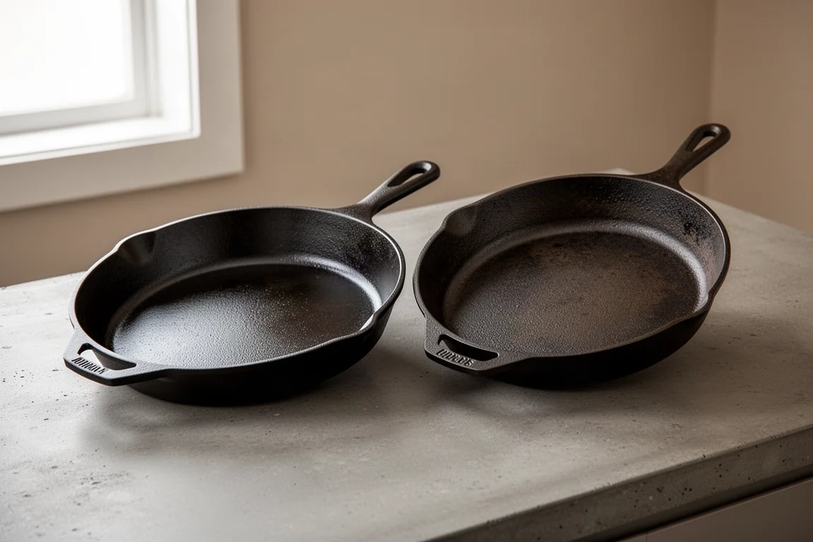 Melhores frigideiras de ferro fundido: Smithey Ironware No. 12 vs Lodge 12 polegadas imagem de capa