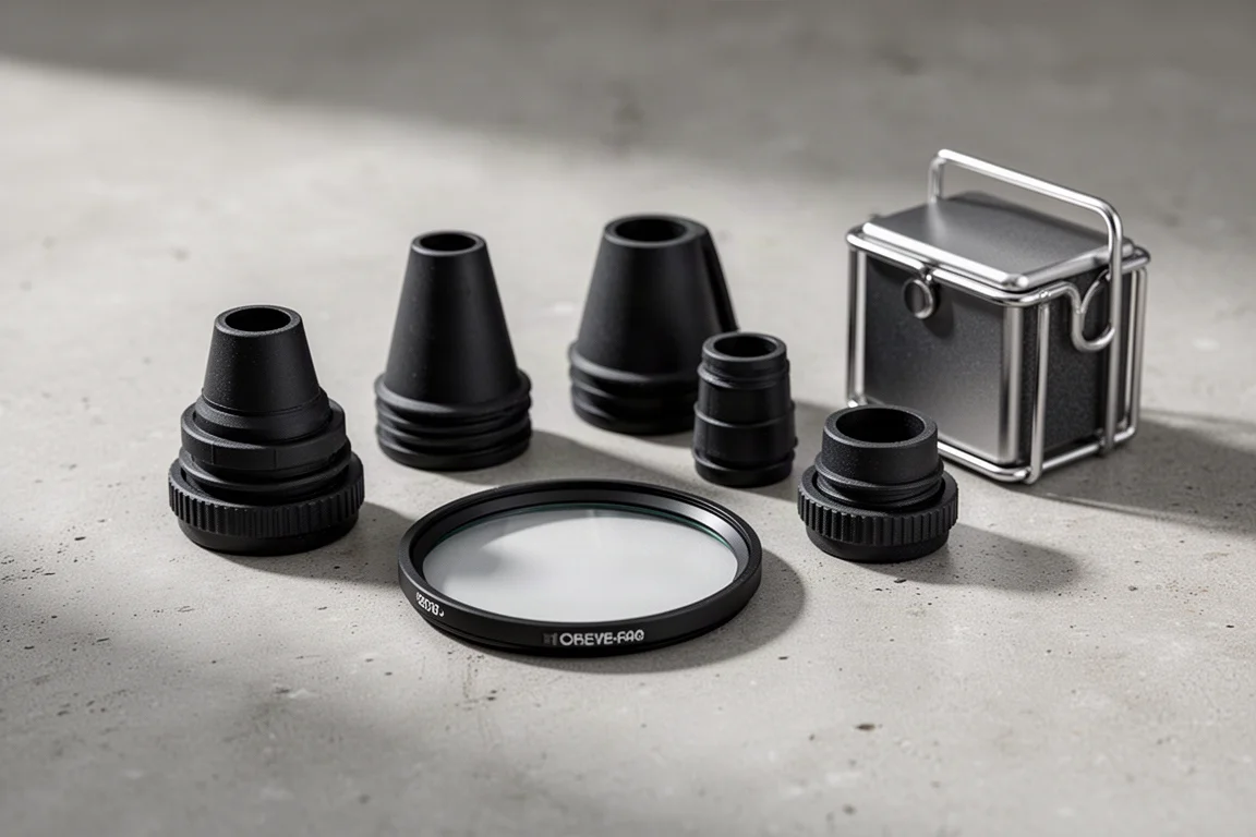 Filtro posteriore rimovibile e uguali a aggancio twist-lock appoggiati sul calcestruzzo