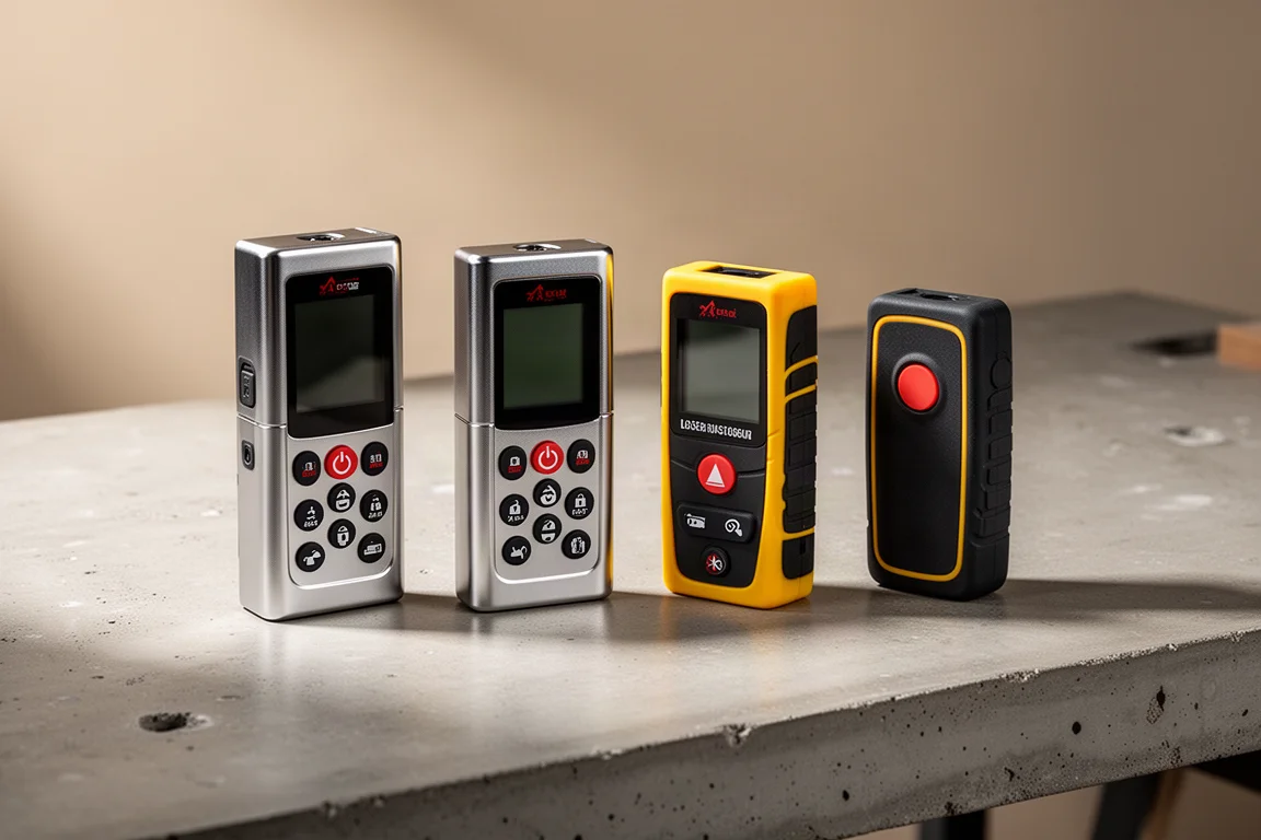 Beste laserafstandmeters vergeleken: MilesLe DP20 Pro, Sigman CD60, DeWalt DW055PL en Bosch Blaze GM20 omslagafbeelding