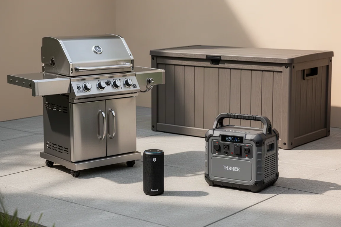 Beste outdoor-sale-kiezers: barbecues, speakers, powerstations en tuingear omslagafbeelding