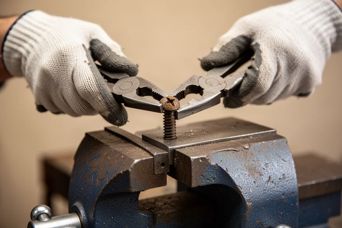 Three pliers side by side showing different handle thicknesses