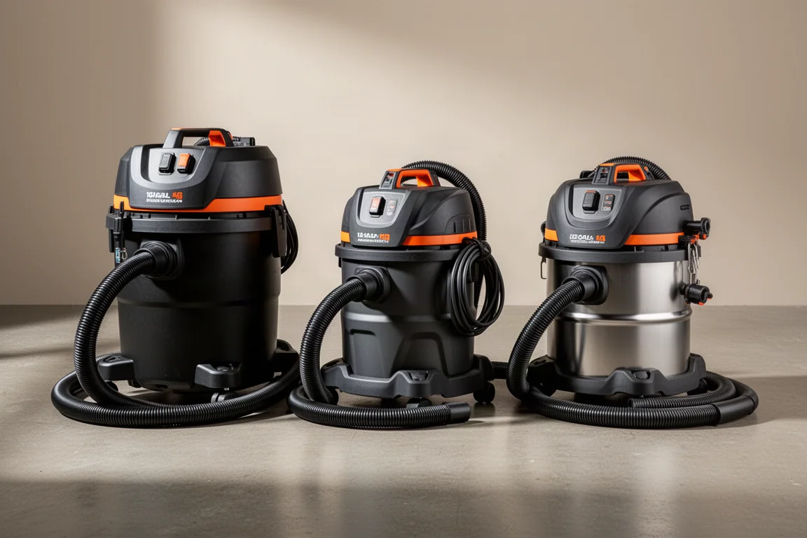 Beste Nass-/Trockensauger im Vergleich: DeWalt, Milwaukee und Ridgid im direkten Test Titelbild