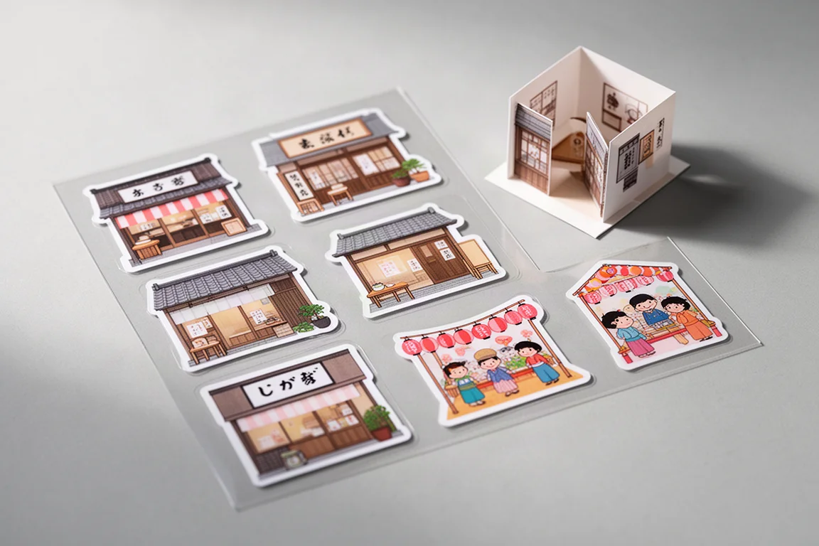 BGM Diorama Sticker Sets product image