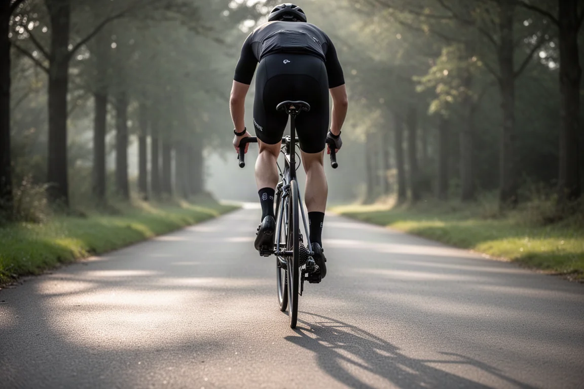 Gros plan d'un roulement scellé logé dans une boîte de pédalier de vélo