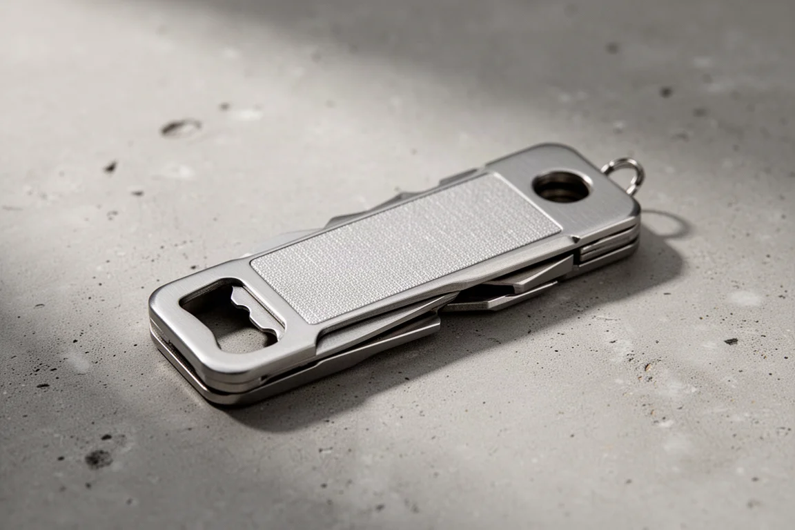 Billet Spin EDC Stainless Steel Gambit Multi-Tool product image