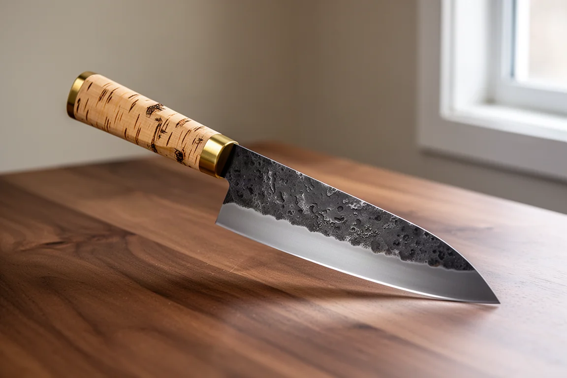 Birch and Bevel 230mm Gyuto (Birch Bark Handle) product image