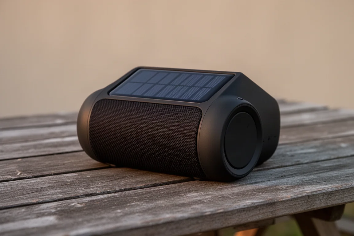 BlitzRock Solar Outdoor Bluetooth Speaker product image