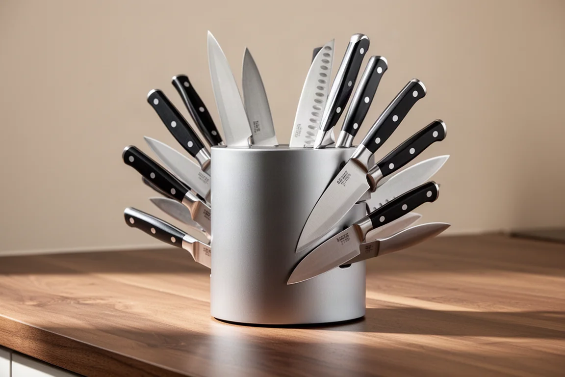Bob Kramer Design Trifecta 360 Knife Block product image