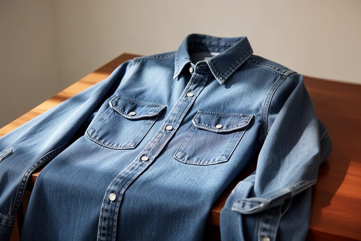 Reseña de la camisa de trabajo de manga larga Bokeam FR Denim: algodón cómodo para todo el año imagen de portada